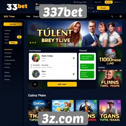 Facilidade de uso da interface do site 337bet